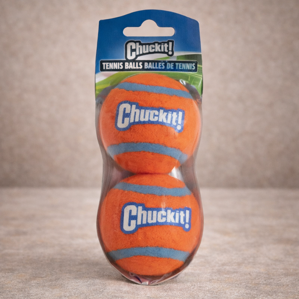 Chuckit! Balles de Tennis – Lot de 2 Balles pour Chien