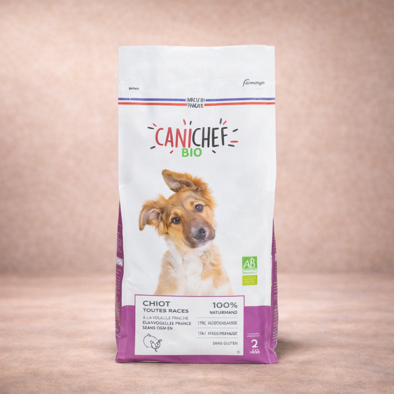 Canichef – Croquettes à la volaille pour chiot (2 kg)