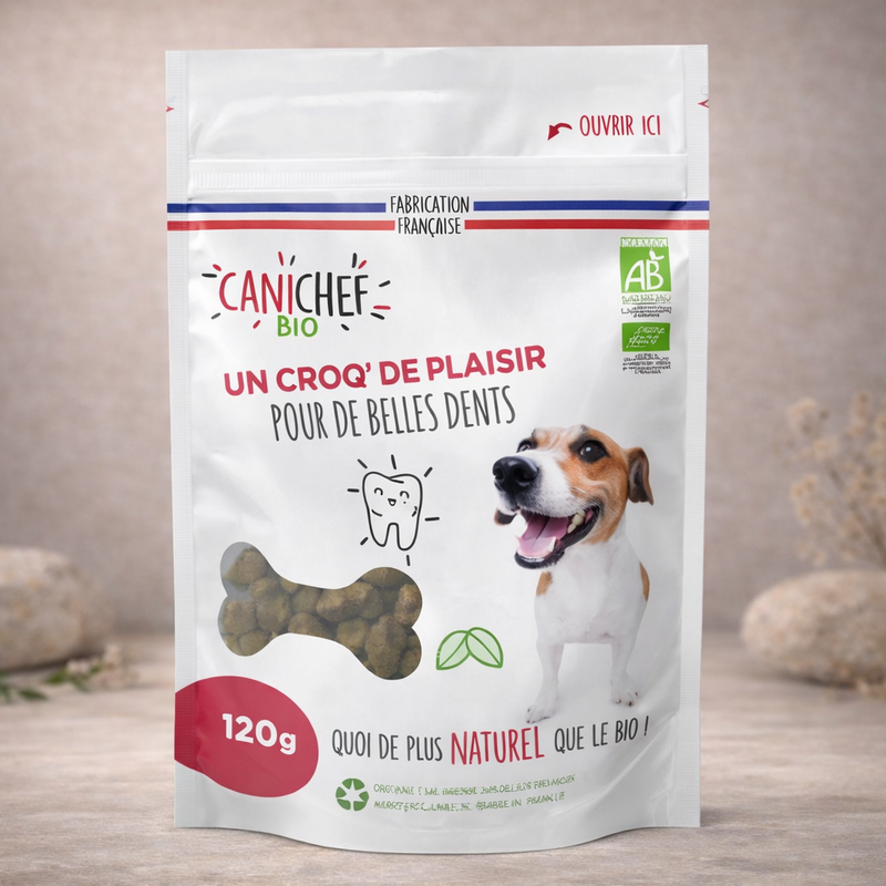 Canichef – Friandises hygiène bucco-dentaire pour chien (120 g)
