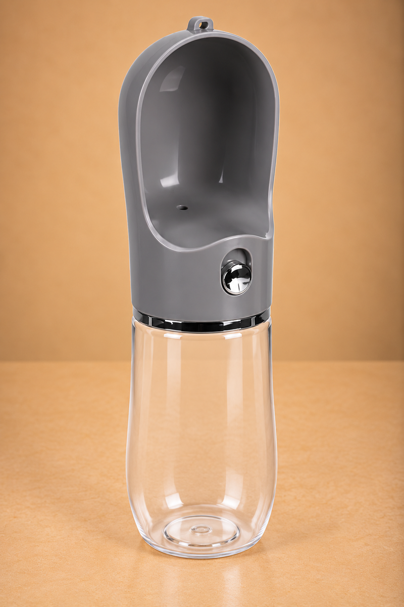 Archie – Distributeur d'Eau Rond Gris pour Chien et Chat