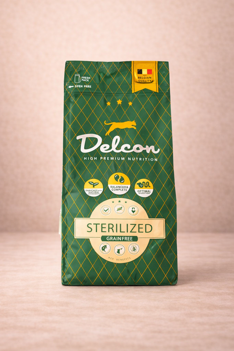 Delcon – Croquettes Sterilized pour chat