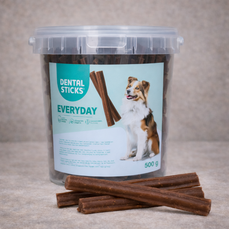 Dental Stick – Bâtonnets dentaires pour chien (500 g)