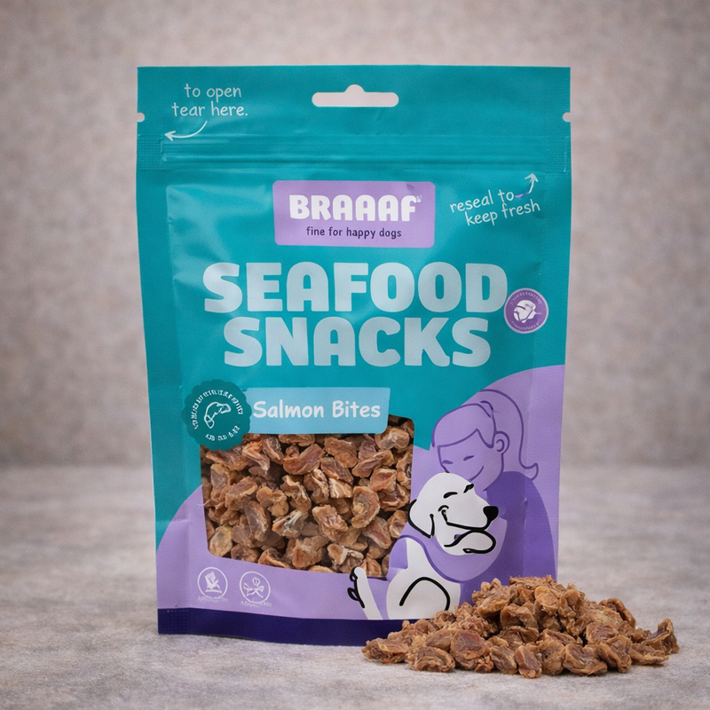 Braaaf – Bouchées au saumon pour chien