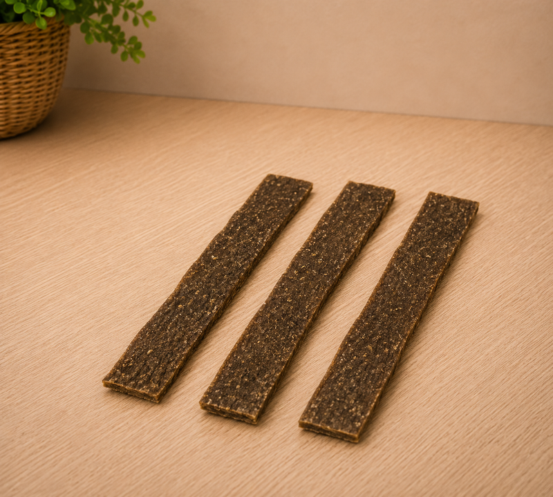 Lamelles de Bœuf Naturelles Sans Gluten pour Chien - 100G