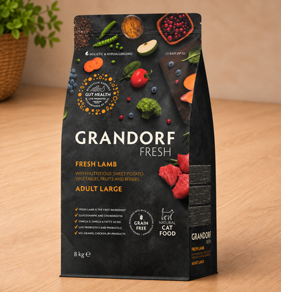 Croquettes Adulte Grande Race – Agneau Frais pour Chat