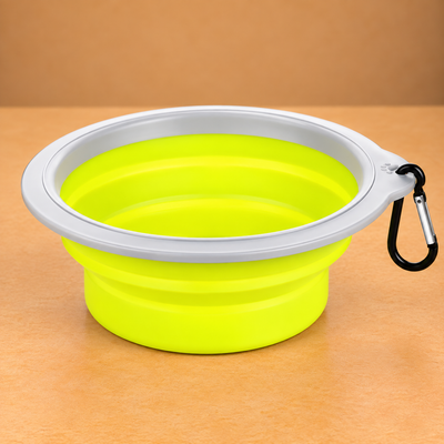 Bubo – Gamelle Ronde Vert & Gris pour Nourriture et Eau