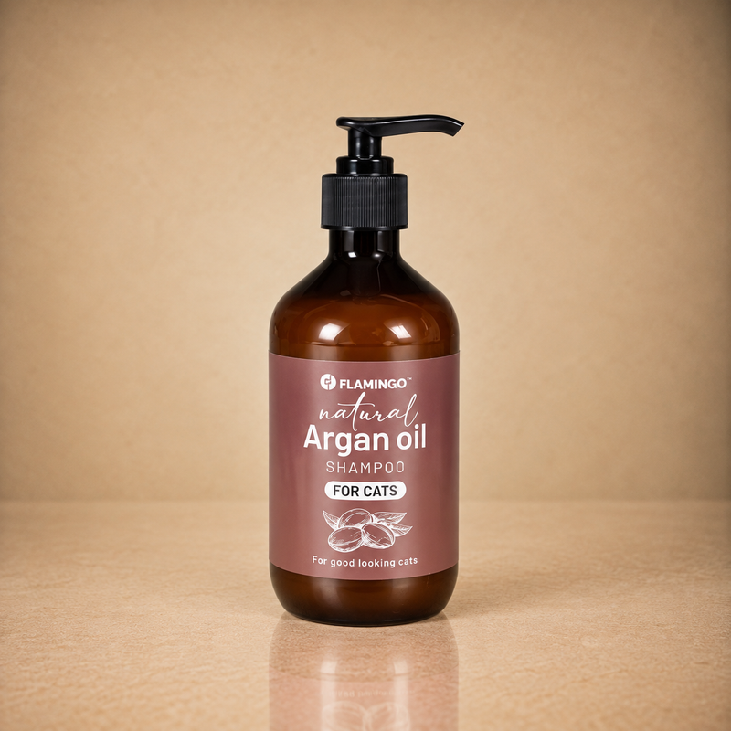 Shampooing Natural à l'Huile d'Argan pour Chat