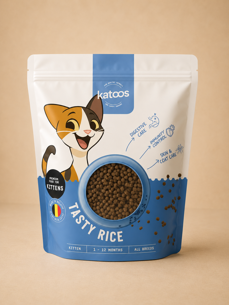 Katoos – Croquettes Tasty Rice pour chaton