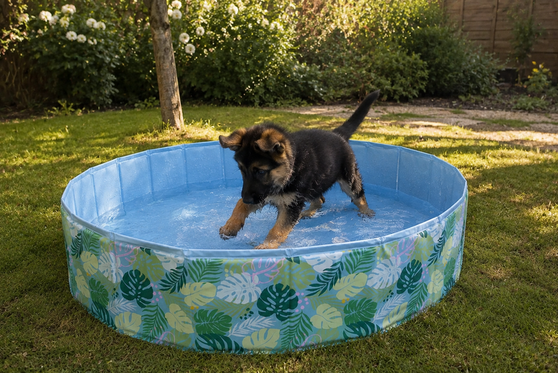 Doggy Pool – Piscine Rafraîchissante pour Chien 120 × 30 cm