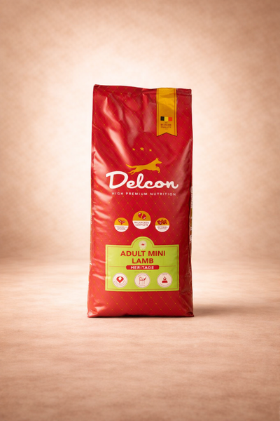 Delcon – Croquettes Mini à l’agneau pour chien adulte