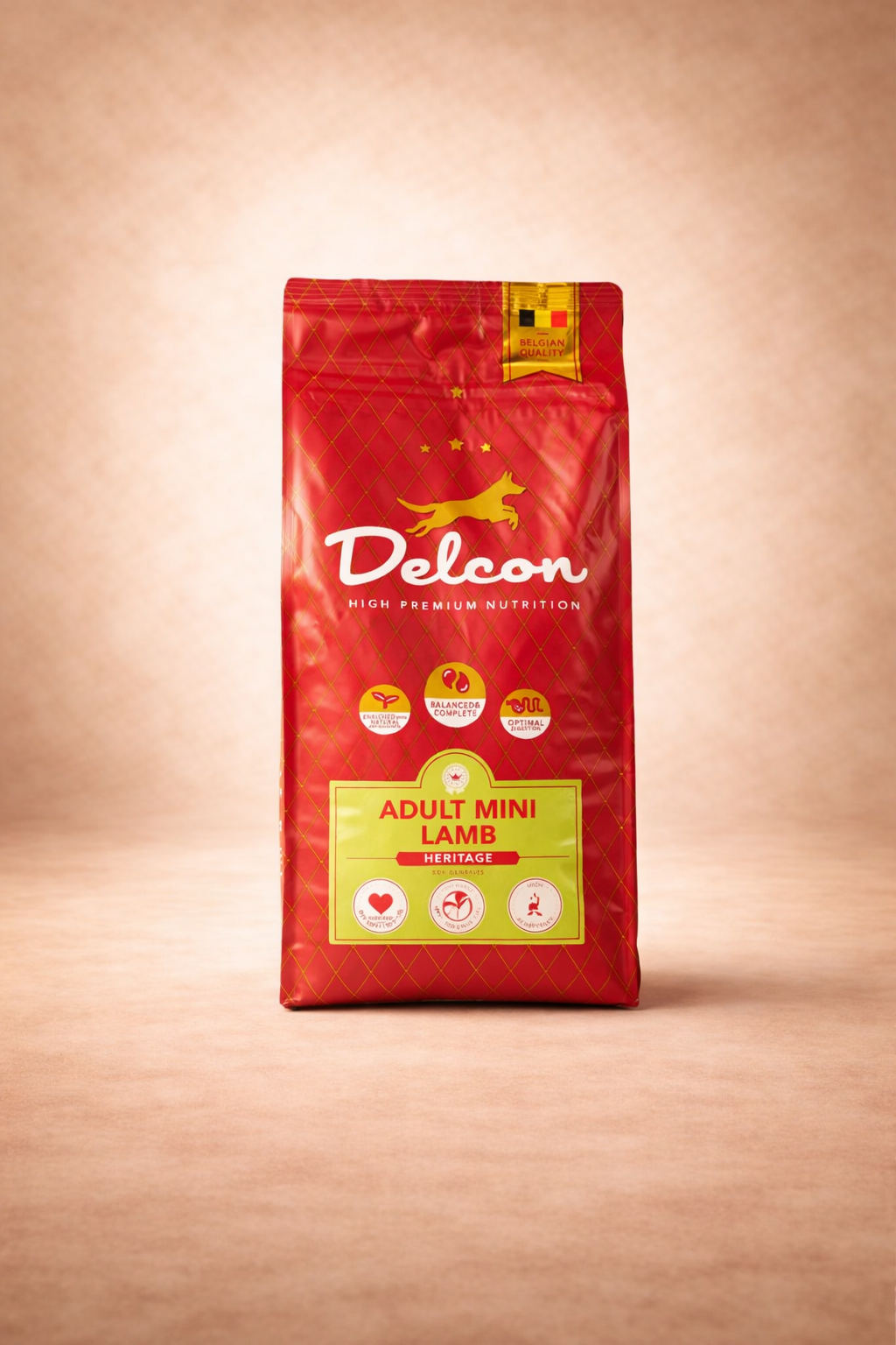 Delcon – Croquettes Mini à l’agneau pour chien adulte