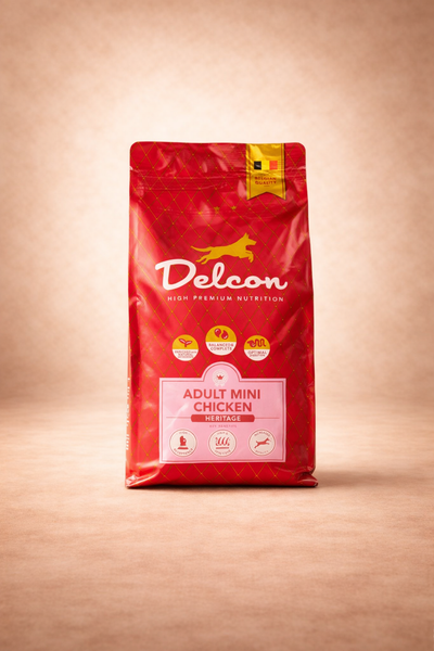 Delcon – Croquettes Mini au poulet pour chien adulte