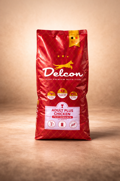 Delcon – Croquettes Adult Plus au poulet pour chien