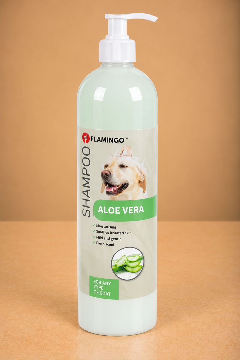 Shampooing Aloe Vera – Tous Types de Pelage pour Chien