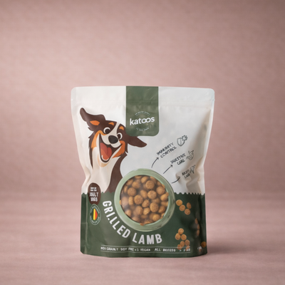 Katoos Grilled Lamb – Croquettes à l’Agneau pour Chien Adulte