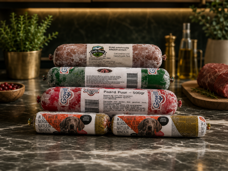 Pack Découverte BARF – 5 Recettes pour Chien