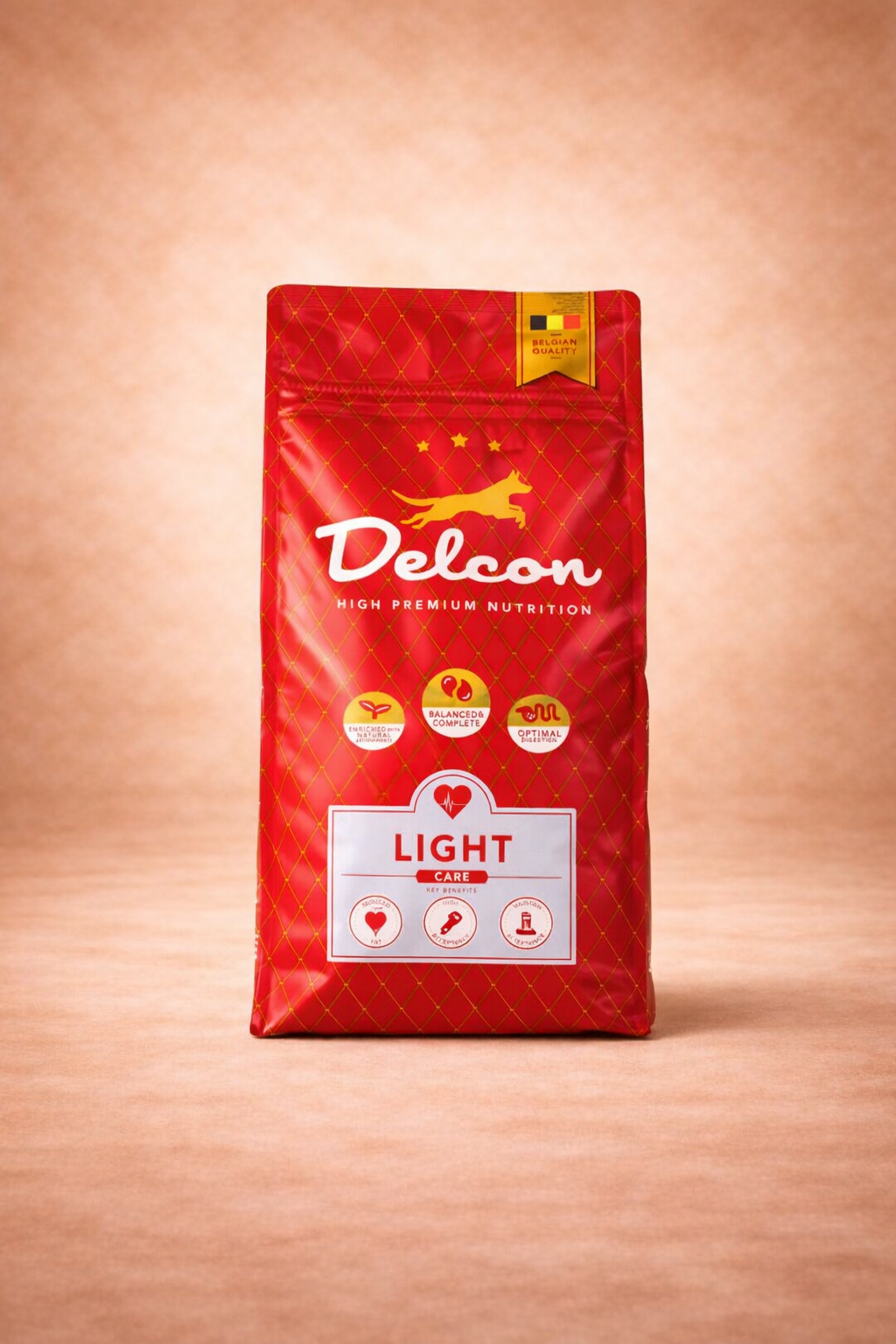 Delcon – Croquettes Light pour chien adulte