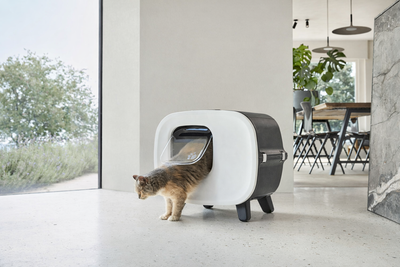 Mira – Toilette pour chat sur pieds (56 x 45 x 50,5 cm)