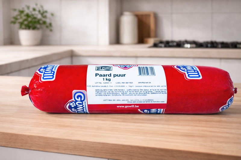Gowill Puur Paard - Natuurlijke Hondenvoeding