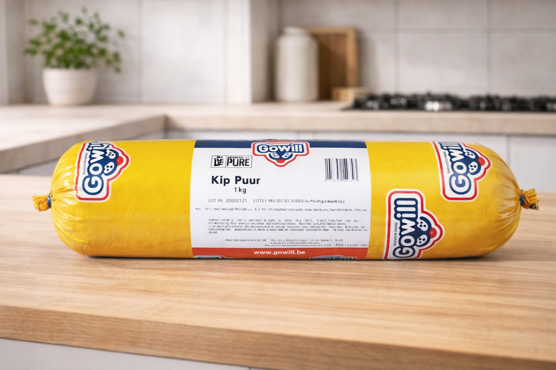 Gowill Mélange Pur Poulet – Alimentation Naturelle Surgelée pour Chien