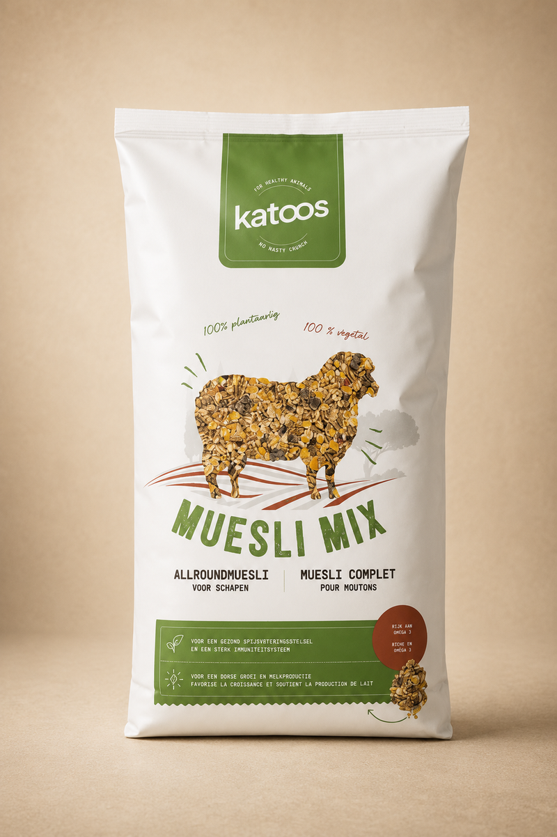 Katoos – Muesli Mix pour Monton (15 kg)