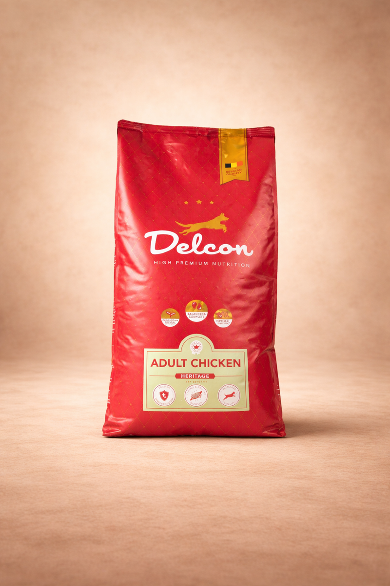 Delcon - Aliment pour Chien Adulte au Poulet