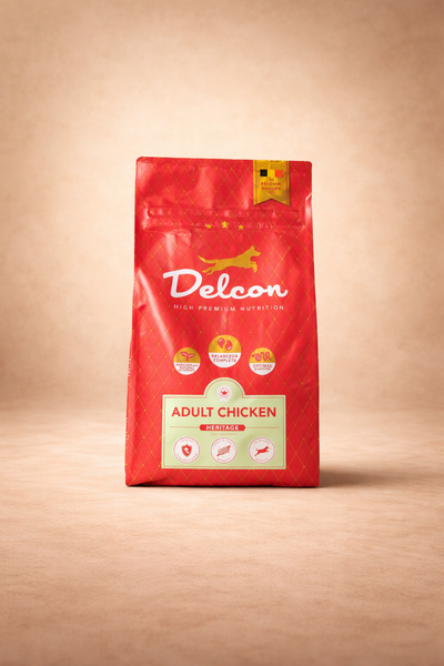 Delcon Poulet – Croquettes pour Chien Adulte