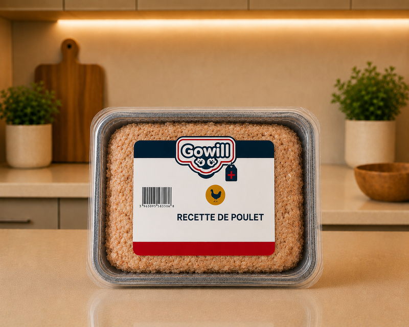 Gowill Plus Kip – Complete Natuurlijke Kiprecept voor Honden