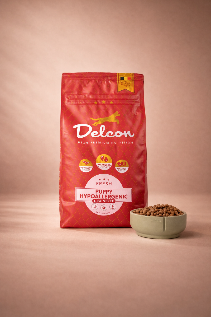Delcon – Croquettes Puppy hypoallergéniques pour chien