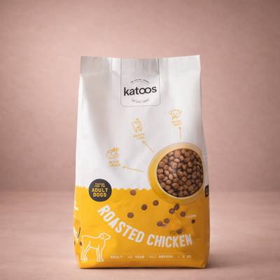 Katoos Roasted Chicken – Croquettes au Poulet pour Chien Adulte