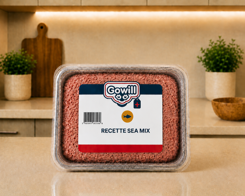 Gowill plus SeaMix – Mix van 4 Vissoorten voor Honden