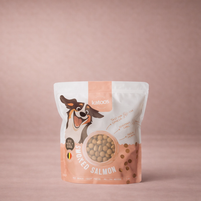 Katoos Smoked Salmon – Croquettes au Saumon pour Chien Adulte